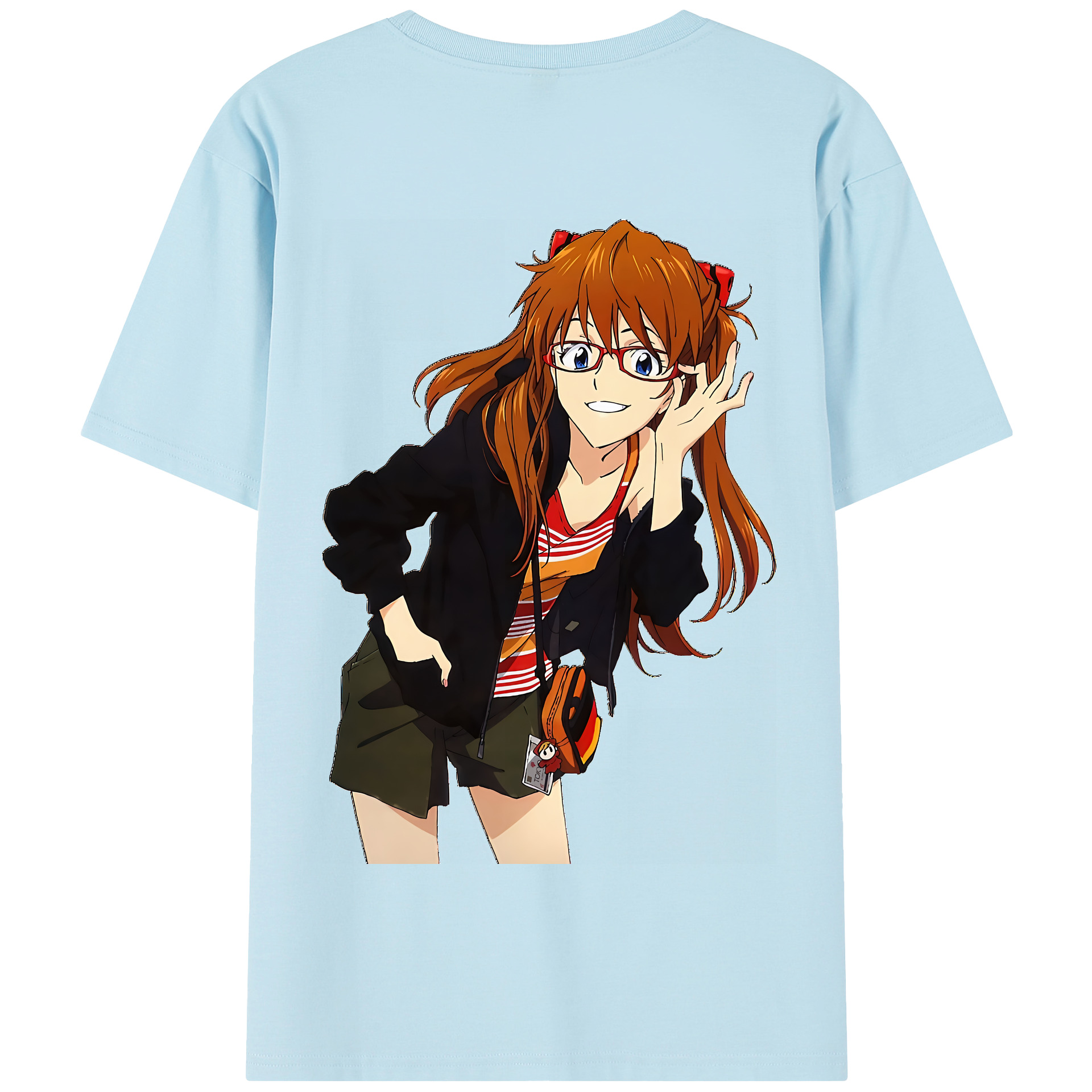 （画像用） EVA 新世紀エヴァンゲリオン 綿100％半袖Tシャツ（背面プリント）
